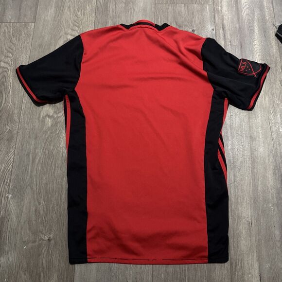 2016/17 Adidas Authentic Portland Timbers MLS Jersey Black Red Away Adult Medium - Picture 5 of 6